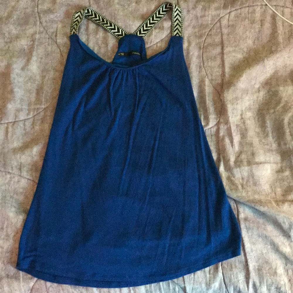 Dark blue Maurice’s tank top